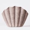 Concha Vase Grey Large | Work by District Loom