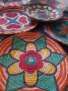 Set of 7 Baskets Wall Decor | Decorative Plate in Decorative Objects by Sarmal Design. Item made of cotton & synthetic compatible with boho and contemporary style