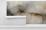 Amber Drift — Abstract Luxury Wallpaper Mural | Wall Treatments by ELLE WALLS