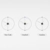 Massive Simple World Clocks | Decorative Objects by MCLOCKS