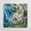 Canvas Print - Tectonic - Fluid Abstract Geologic Art | Work by Eman's Gallery