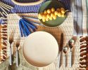 Grid Napkin - Sage | Linens & Bedding by MINNA