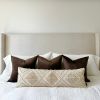 Verona Lumbar Pillow Cover - 12x40” | Pillows by Busa Designs