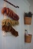 medium modern autumnal wall sculpture weaving | Tapestry in Wall Hangings by Wolfpit Studio. Item works with boho & contemporary style