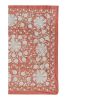 Decorative Orangeade Silk Suzani Suzani With Pomegranates | Tapestry in Wall Hangings by Vintage Pillows Store. Item made of cotton