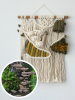 Setas I - Wall hanging | Macrame Wall Hanging in Wall Hangings by Stephany Díaz Branada | Karün Store