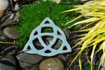 Celtic Knot Triquetra | Wall Sculpture in Wall Hangings by Studio Strietnberger / Knottery Pottery - Kathleen Streitenberger. Item composed of ceramic