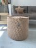 Nursery hamper | Storage Basket in Storage by Anzy Home. Item composed of fabric