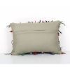Vintage Handwoven Multi Color Turkish Flokati Rug Shagy Pill | Cushion in Pillows by Vintage Pillows Store