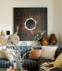 Total Eclipse of the Sun | Wall Sculpture in Wall Hangings by StainsAndGrains. Item works with contemporary & industrial style
