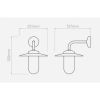 Alan Mizrahi MV2037 Portree Wall | Sconces by Alan Mizrahi Lighting Design