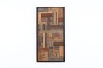 Mosaic wood wall art | Wall Sculpture in Wall Hangings by Craig Forget. Item made of wood works with mid century modern & contemporary style