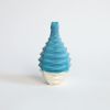 Square in Mediterranean Sea | Vase in Vases & Vessels by by Alejandra Design. Item made of ceramic