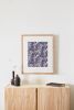 Cosmic - Black - Purple | Prints by Eso Studio Wallpaper & Textiles. Item made of canvas
