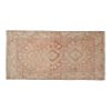 Vintage Distressed Low Pile Turkish Yastik Petite Rug | Area Rug in Rugs by Vintage Pillows Store. Item composed of cotton and fiber