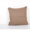 Square Handwoven Turkish Kilim Pillow, Tribal Sofa Pillow, O | Cushion in Pillows by Vintage Pillows Store