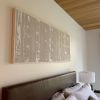 Aspen Painting - White | Oil And Acrylic Painting in Paintings by Farmhaus + Co.. Item composed of wood and synthetic