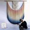 Handmade Fiber Art - EVA Sunset | Macrame Wall Hanging in Wall Hangings by Rianne Aarts / Teddy and Wool Studio