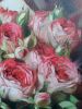 Roses painting flowers original art, Red flowers bouquet oil | Oil And Acrylic Painting in Paintings by Natart. Item made of canvas with synthetic works with contemporary style