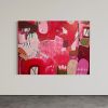 Miss Scarlett | Oil And Acrylic Painting in Paintings by Sarah Finucane