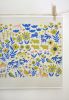 Folklore Blue Print | Prints by Leah Duncan. Item composed of paper in mid century modern or contemporary style