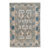 Unique Tree of Life Pattern Turkish Oushak Rug, Overdyed | Area Rug in Rugs by Vintage Pillows Store. Item composed of cotton