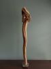 Driftwood Sculpture "The Impaler" with Marble Base | Sculptures by Sculptured By Nature  By John Walker. Item composed of wood & marble compatible with minimalism style