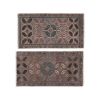 Distressed Low Pile Yastik Rug - a Pair | Area Rug in Rugs by Vintage Pillows Store