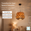 Petra Wooden Pendant Light | Pendants by Lit Lamps - Sustainable Mindful Lighting