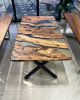 Modern Epoxy Table - Resin Table - Luxury Kitchen Table | Dining Table in Tables by Tinella Collection. Item in contemporary or art deco style