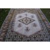 Farmhouse Kitchen Vintage Mid Century Turkish Oushak Rug | Area Rug in Rugs by Vintage Pillows Store. Item composed of cotton and fiber