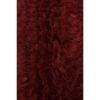 Vintage Red Color Turkish Shag Tulu Rug 5'6" X 7'11" | Area Rug in Rugs by Vintage Pillows Store