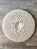 "Connection (round)" 24" diameter | Wall Sculpture in Wall Hangings by Natasha Kanevski. Item made of canvas compatible with minimalism and contemporary style