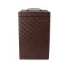 Vivaldi Woven Leather Laundry Hamper | Storage Basket in Storage by Rikan
