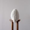 White Faux Fur with Greige Undertone Lumbar Pillow 14x22 | Pillows by Vantage Design