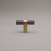 Clarity Acrylic T-Knob | Hardware by Hapny Home