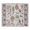 Vintage Lucent White Silk Human Pictorial Suzani Wall Decor, | Tablecloth in Linens & Bedding by Vintage Pillows Store