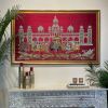 Handmade Embroidered Art Work For Featured Wall | Inspired b | Embroidery in Wall Hangings by MagicSimSim