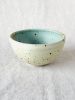 Bowl, Rice Bowl, Japanese Chawan - Seafoam, Modern Handmace Ceramics | Dinnerware by Tomoko Ceramics