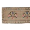 Vintage Floral Aubusson Style Kilim Runner Rug 2'2" X 15'5" | Rugs by Vintage Pillows Store. Item composed of fabric