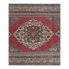 Vintage Turkish Konya Taspinar Rug With Venetian Renaissance | Runner Rug in Rugs by Vintage Pillows Store. Item made of cotton