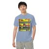 Unisex T-Shirt - City in Grids - Geometric Abstract Urban | Work by Eman's Gallery