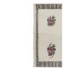 Vintage Floral Aubusson Unusual Kilim Rug - Embroided | Runner Rug in Rugs by Vintage Pillows Store. Item composed of fabric