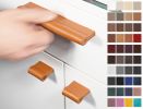 Leather Drawer Handles MILANO-PURE | Hardware by minimaro - luxury furniture handles