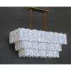 Alan Mizrahi IQ2874 Bnidrar Selenite 3 Tier | Chandeliers by Alan Mizrahi Lighting Design