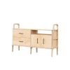 Entertainment center, Mid century sideboard | Storage by Plywood Project. Item made of oak wood compatible with minimalism and mid century modern style