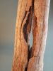 Driftwood Sculpture "Statuesque" with Travertine Base | Sculptures by Sculptured By Nature  By John Walker. Item composed of wood in minimalism style