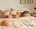 Valley Bolster Pillow - Bloom | Pillows by MINNA