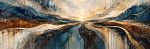 Shared Horizon | Oil And Acrylic Painting in Paintings by Madame A. K. Selestan