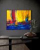 Stillness | Oil And Acrylic Painting in Paintings by Checa Art. Item made of canvas & synthetic